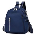 Hapkou Backpack Women Shoulder Bag Ladies Waterproof Nylon Rucksack Small Fashion Backpack Handbag Lightweight Casual Travel Daypack Multi Pockets School Bag