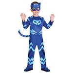 amscan 9902952 Childs Boys Officially Licensed PJ Masks Catboy Fancy Dress Costume 3-4 Years