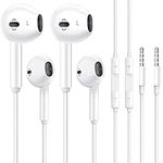 2 Pack Wired Apple Earbuds Wired He