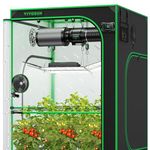 VIVOSUN GIY Plus Smart Grow Tent Kit, 4x4ft 4-Plant System, WiFi-Integrated Automatic Grow System with 2000D Mylar Grow Tent, Full-Spectrum Programmable Grow Light, Enhanced Ventilation & Circulation