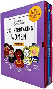 Little People, Big Dreams Groundbreaking Women 5 Books Collection Box Gift Set (Malala Yousafzai, Ruth Bader Ginsburg, Michelle Obama, Greta Thunberg & Dolly Parton)