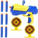 Toyland® Desktop Mayhem Foam Dart Blaster Gun - Targets Included - 10 Meter Range - Boys Shooting Toys