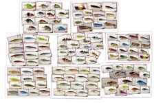 Akuna Bulk Pack with Fishing Lures, 112 Crank Baits, Spoons and Spinner Baits