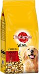 Pedigree Adult Dry Dog Food with Beef and Vegetables, 1 Bag (1 x 15 kg)