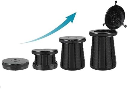 Seznik Portable Toilet, Commode For Travel, Patient, Outdoor, Home, Car, Hiking, Trips, Traffic Jam. Compact, Lightweight, Easy To Carry. 10 Years Warranty (Compact) - Polyethylene