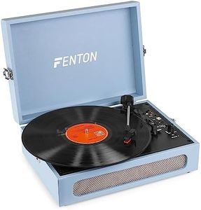 Fenton RP118E Record Player Briefcase with BT in/Out