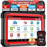 LAUNCH X431 CRP919EBT 2026 Wireless Bidirectional Scan Tool, All-in-One Full System OBD2 Scanner, ECU Coding, 35+ Services, CANFD&DOIP, FCA AutoAuth, VAG Guide, 2Yrs Free Update, Upgraded of CRP919E