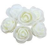 100pcs 3.5cm Artificial Foam Rose H