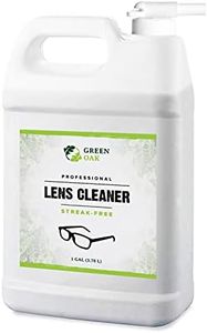 Green Oak Lens Cleaner Refill Professional Lens Cleaner Refill– Best for Eyeglasses, Cameras, and Lenses - Safely Cleans Fingerprints, Dust, Oil (1 Gallon Refill)