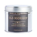 Home Candles | Natural Soy Wax Scented Tin Candles | Vegan | 250ml | Burning Time 60h | by Cosy Art (Old Bookshop)