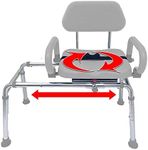 Carousel Sliding Transfer Bench wit