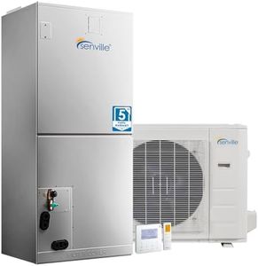Senville 2 Ton Central Air Conditioner Heat Pump Split System, 24,000 BTU, Inverter, Variable Speed, 5KW AUX, 208/230V