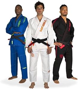 Sanabul Highlights Pro Brazilian Jiu Jitsu Gi BJJ Gi for Men | Competition Kimono BJJ Adult Gi | Premium Lightweight Fabric (White, A3)