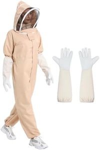 Women bee Keeper Suit &bee Suits for Men Sting Proof and Gloves