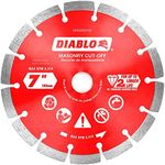 Diablo DMADS0700 7 in. Diamond Segmented Cut-Off Discs for Masonry