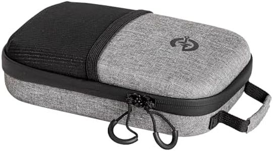 Epulse Smell Proof Stash Box - Smell Proof Case - Smell Proof Lock Box | Smell Proof Bag - Odor Proof Bag - Smell Proof Container | Locking Stash Box (8x6 in, Gray)
