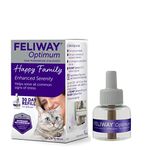 Feliway Optimum Refill, The Best Solution to Ease cat Anxiety, cat Conflict and Stress in The Home