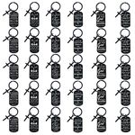 kilofly 30 Pcs Christian Inspirational Bible Verse Keychain Gift Cross Charm