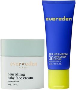 Evereden Nourishing Face Cream & Premium Sunscreen SPF 30 - Mineral Zinc Oxide, Clean Skincare, 2 in 1 Bundle - 1.7 oz Cream & 2 fl oz Sunscreen