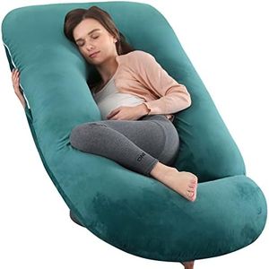 Elover U Shaped Pregnancy Pillow,Full Body Maternity Support