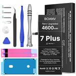 [4600mAh]Battery for iPhone 7 Plus, (2023 New Version) BOANV Super High Capacity 0 Cycle iPhone 7 Plus Battery Replacement for iPhone 7 Plus, with Professional Replacement Tool Kits