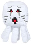 Minecraft Ghast Plush Stuffed Pillow Buddy - Super Soft Polyester Microfiber, 15 inches (Official Minecraft Product)