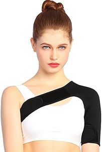 Doact Sport Schulterbandage, Leichtes Gewicht Verstellbare Schulterbandage für Schulter Schmerzlinderung - für Herren und Damen