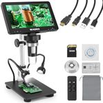 WADEO 7'' LCD Digital Microscope 50