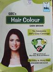 SBL Hair Colour Powder, 330g (Pack of 12) - Dark Brown