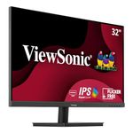 ViewSonic VA3209M 32 Inch IPS Full HD 1080p Monitor with Frameless Design, 75 Hz, Dual Speakers, HDMI, and VGA Inputs for Home and Office