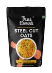 True Elements Steel Cut Oats 4.5kg - Gluten Free Oats | Oats for Weight Loss Management | Healthy Breakfast Cereals | Steel Cut Oats for Diabetic Diet