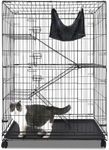 Homey Pet 50 Inch Cat Cages Indoor,