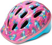 OutdoorMaster Kids Bike Helmet - from Toddler to Youth Sizes - Adjustable Safety Unicorn Helmet for Children (Age 3-15), 15 Vents for Multi-Sport