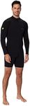 EcoStinger Men Sunsuit Bodysuit UV Protection Swimwear UPF50+ Chlorine Resistant Black (S)