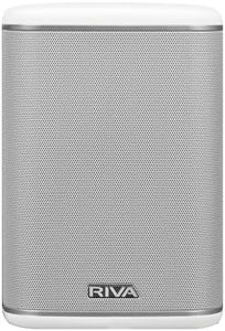 RIVA Upgraded Arena WiFi Smart Hi-Fi Speaker, 6 Drivers, 50W, Multiroom Music System, Support Airplay 2, Chromecast, Spotify Streaming, Wi-Fi, Bluetooth (White)