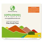 Gopaldhara Darjeeling Tea Winter Ruby Frosted Oolong 100 grams Paper Box - (Master Series) FTGFOP1 Black Tea from the Highest Elevation 7000Feet