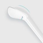 AQUA BULLE Japan Made High Density Micro (Nano) Bubble Shower Head (White) - Beauty Showerhead with High Cleansing Power, Gentle Water Pressure, Built-in Nano Bubble Generator for Permanent Use