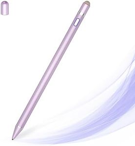 Active Stylus Pen for Touch Screens, Dual Pen Tips for i-OS & Android Drawing & Writing, High Precise Digital Pencil for A-pple i-Phone 15/14/13/12/11/X/8/7/6, i-Pad Air/Pro/Mini, Tablet/Sam-Sung