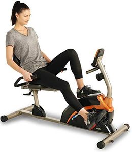 Exerpeutic 1500XL Vélo d'appartement couché avec impulsion | Capacité de poids de 300 lb