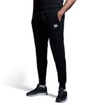 Canterbury Mens Tapered Fleece Cuff Pant Black XL