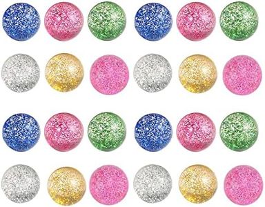 BluVast Pelotas Saltarinas, Flash Pelota Saltarina, 24PCS Pelota Goma, Pelotas Saltarinas para Niños para Fiestas de Cumpleaños Infantiles Fiestas Premios Regalos