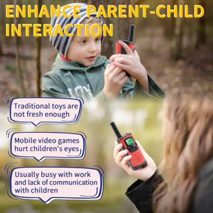 Kids Walkie Talkies 3-Pack – Long Range Two-Way Radios