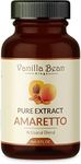 Pure Amaretto Extract for Baking and Flavoring - 4 OZ - Premium Quality Natural Flavors for Baked Goods, Desserts, & Cooking