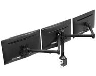 VIVO Triple Computer LCD Monitor Desk Mount VESA Stand - Black Heavy Duty Fully Adjustable Tilt, Swivel, Rotation | fits Three (3) Screens 13ââ‚¬Â to 32" (STAND-V103)