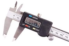 AKORD 150mm (6 Inch) High Precision Steel Electronic Digital Caliper Vernier Gauge with Large LCD Screen Micrometer + Hard Packing Case