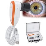 Iridology Camera Analyzer, Iris Analysis Camera, 5.0 MP USB Iris Analyzer Iridology Camera, Eye Iridology Camera, HD 30x Iris Lens and Driver-Free Analysis Software