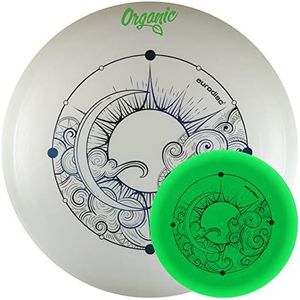 eurodisc Nightglow Organic Ultimate Frisbee Disc Moon Moon - Frisbee Organic (175 g)