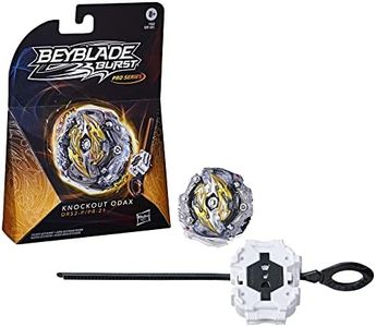 Beyblade Burst Pro Series Knockout Odax Spinning Top Starter Pack - Stamina Type Battling Game Top with Launcher Toy