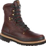 Georgia Boot Men's Giant Work Shoe, Soggy Brown, 9 M US