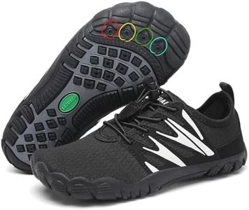 SAGUARO Kids Water Shoes Quick Dry Five Toe Barefoot Shoes Swim Shoes for Boys Girls Lightweight Beach Pool Aqua Socks for Swimming Surfing Camping